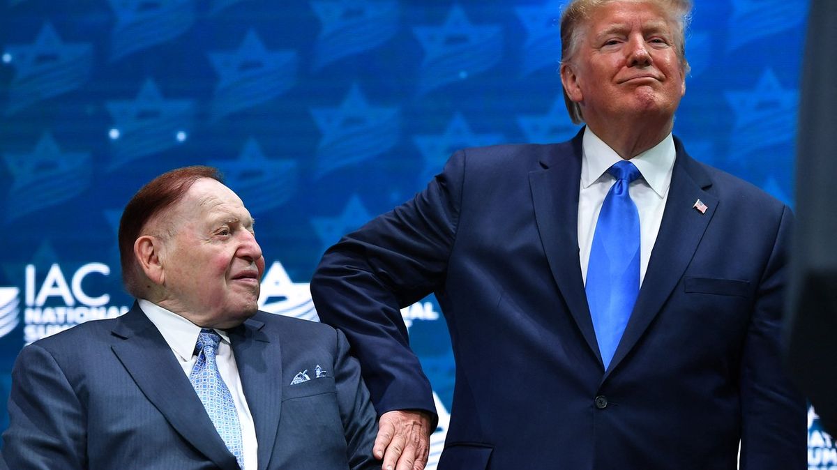 Zemřel obchodní magnát Adelson, podporoval Trumpa či Netanjahua